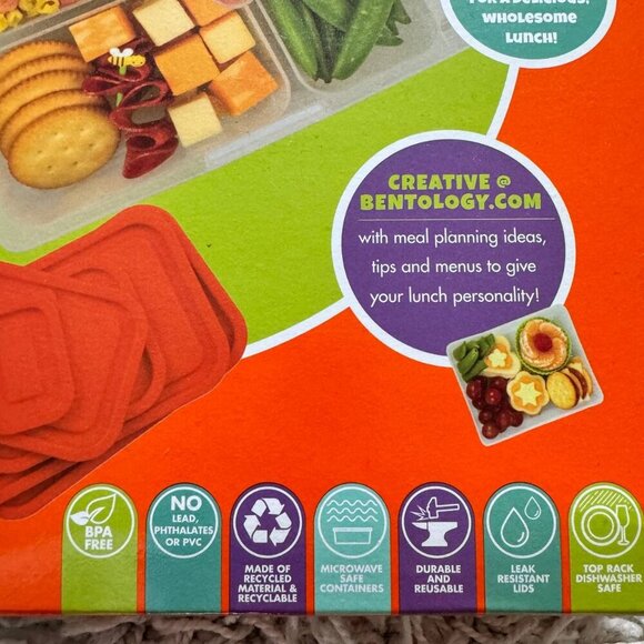 NWT! Bentology Versatile Lunch Box - Picture 2 of 5